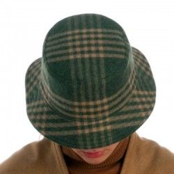 Gorro Verde Cuadros