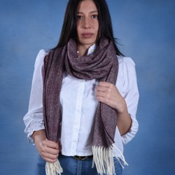 Granate Wide Scarf