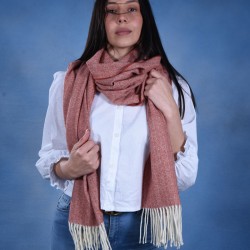 Clay Wide Scarf